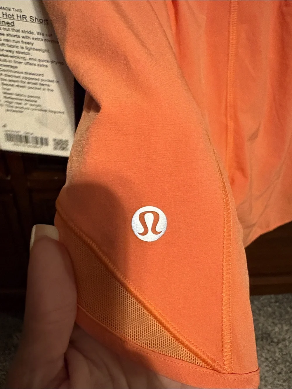 Lululemon Hotty Hot HR Short 4” Lined